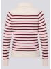 Rabe Rollkragenpullover in Creme/ Bordeaux
