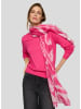 Rabe Schal in Pink/ Weiß - (L)180 x (B)70 cm