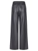 LCMT Le Comte Kunstleren broek zwart