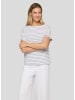 Rabe Shirt in Weiß/ Grau