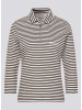 Rabe Longsleeve in Weiß/ Schwarz