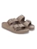 Birkenstock Slippers "Arizona Big Buckle" taupe - wijdte S