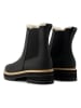 TOMS Leren chelseaboots "Bennet" zwart