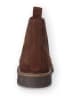 Camel Active Leder-Chelsea-Boots in Braun