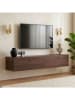 Scandinavia Concept TV-meubel "Ligne 140" bruin - (B)140 x (H)25 x (D)25 cm