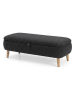 Scandinavia Concept Sitzbank "Rena" in Anthrazit - (B)90 x (H)45 x (T)30 cm