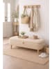 Zitbank "Rena" beige - (B)90 x (H)45 x (D)30 cm