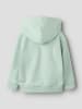 name it Hoodie "Traktor" groen