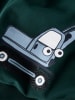name it Hoodie "Traktor" groen
