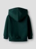 name it Hoodie "Traktor" groen