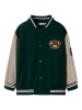 name it Sweatjacke "Pray" in Grün/ Grau