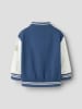 name it Sweatjacke "Pray" in Blau/ Weiß