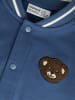 name it Sweatvest "Pray" blauw/wit