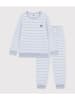 PETIT BATEAU Pyjama in Hellblau