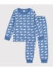 PETIT BATEAU Pyjama in Blau