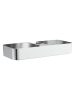 Schütte Duschablage in Chrom - (B)25,5 x (H)4 x (T)11 cm