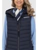 alife and kickin Doorgestikte bodywarmer donkerblauw