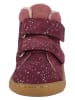 Lurchi Skórzane buty barefoot "Jukki" w kolorze fioletowym