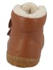 Lurchi Skórzane buty barefoot "Nik" w kolorze jasnobrązowym