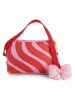 NICI Umhängetasche "Molang" in Rot/ Rosa - (B)26 x (H)18 x (T)4 cm