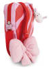 NICI Umhängetasche "Molang" in Rot/ Rosa - (B)26 x (H)18 x (T)4 cm