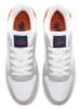 U.S. Polo Assn. Sneakers in Grau/ Weiß/ Dunkelblau