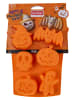 Zenker Silikonowa forma "Halloween" w kolorze pomarańczowym - 23,1 x 17,5 cm