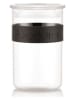 bodum Vorratsdose "Presso" in Schwarz/ Transparent - 600 ml