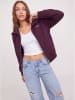 JJXX Sweatjacke "Studio" in Bordeaux