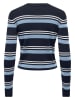 JDY Cardigan in Dunkelblau/ Hellblau
