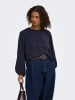 JDY Bluse in Dunkelblau