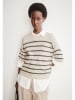 armedangels Sweter ''Striped'' w kolorze kremowo-szarym