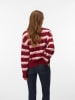 Vero Moda Sweter w kolorze bordowo-jasnoróżowym