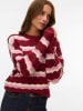 Vero Moda Sweter w kolorze bordowo-jasnoróżowym