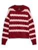 Vero Moda Sweter w kolorze bordowo-jasnoróżowym