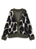 Vero Moda Kardigan w kolorze czarno-kremowo-oliwkowym