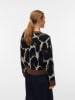Vero Moda Sweter w kolorze brązowo-kremowo-czarnym