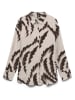 Vero Moda Hemd in Braun/ Creme
