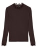 Vero Moda Koszulka "Rosa" w kolorze brązowym