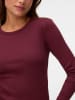 Vero Moda Koszulka w kolorze bordowym