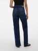 Vero Moda Dżinsy - Wide Leg fit - w kolorze granatowym