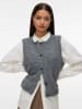 Vero Moda Gebreide gilet grijs