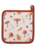Clayre & Eef Pannenlappen crème/lichtbruin - (L)20 x (B)20 cm