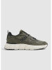 PME Legend Skórzane sneakersy w kolorze khaki