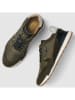PME Legend Skórzane sneakersy w kolorze oliwkowym