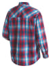 Maier Sports Funktionshemd "Claas" in Blau/ Rot