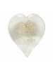 Boltze 2er-Set: Briefbeschwerer "Marmo" Transparent/ Gold - (H)3 cm