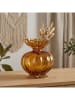 Boltze Vase "Blossa" in Hellbraun - (H)17 x Ø 16 cm