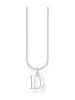 Thomas Sabo Srebrny naszyjnik z zawieszką - dł. 45 cm
