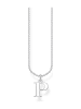 Thomas Sabo Srebrny naszyjnik z zawieszką - dł. 45 cm